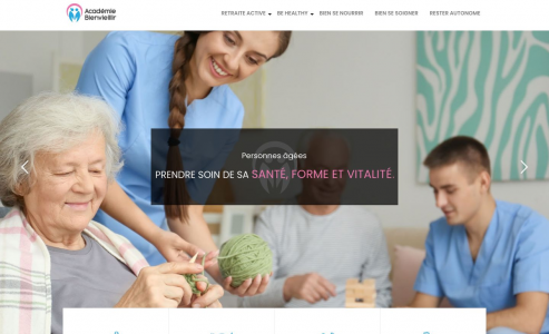 capture écran du site