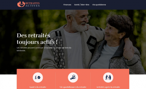capture écran du site